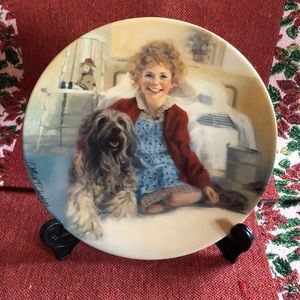 1982 Little Orphan Annie and Sandy; Knowles Plate